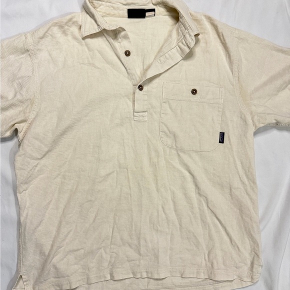 Patagonia Other - Patagonia Men's Cream Button Down Shirt